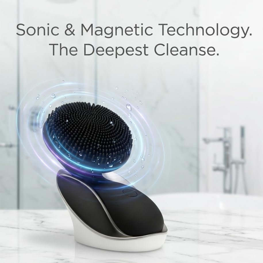 Amazon.com: ZAQ Tara Sonic Facial Cleansing Brush | Silicone Face